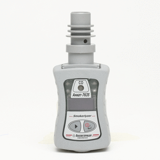 АНКАТ-7635Smokerlyzer - индикатор оксида углерода в выдыхаемом воздухе